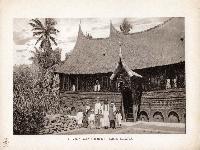 89 Minangkabausch huis te Taboe Sumatra